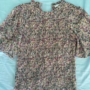 Abercrombie & Fitch Smocked Women's Top